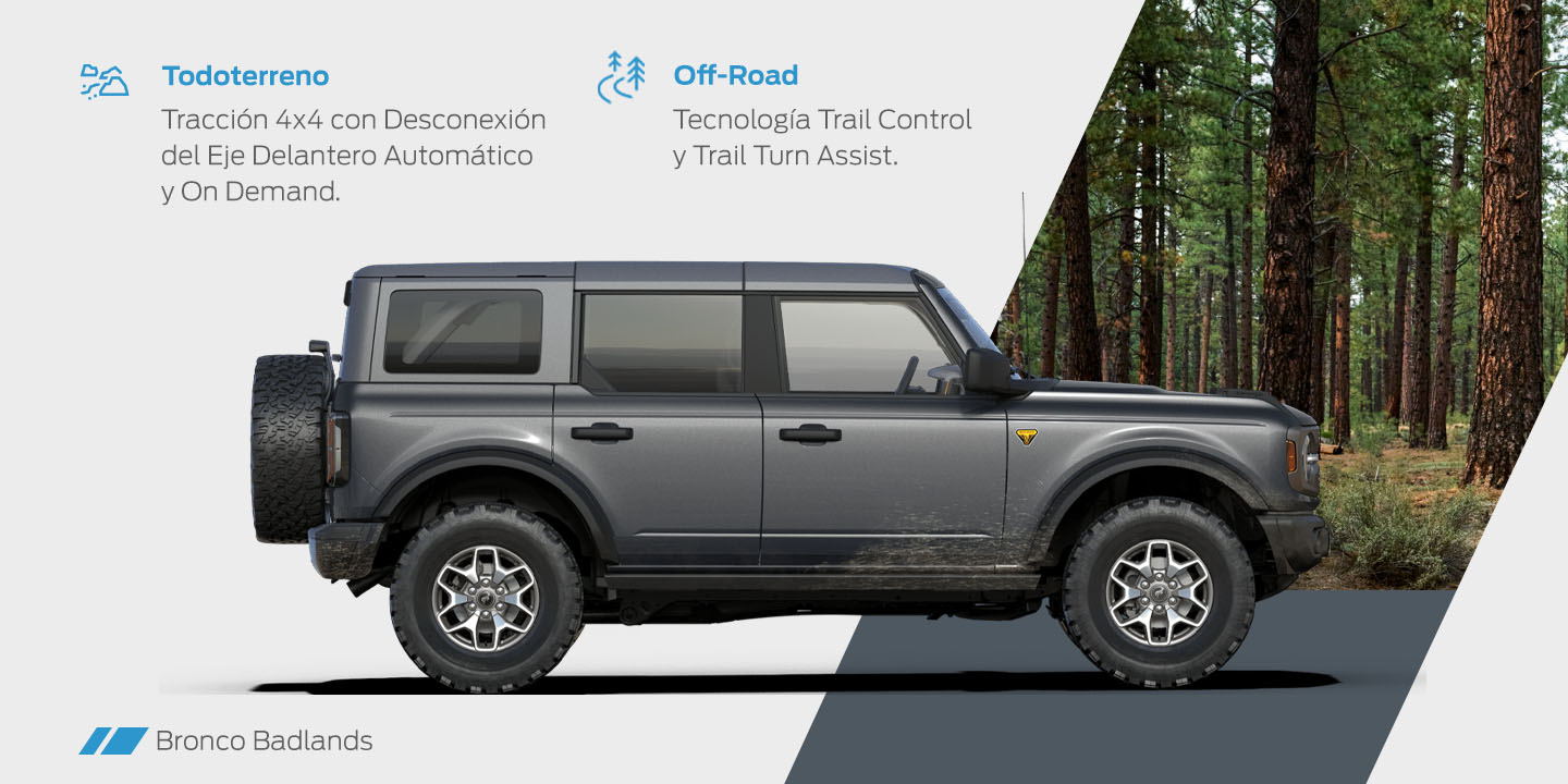 Conoce la capacidad de Ford Bronco 2025, SUV 4x4 de Gran Tecnología preparada para el Todoterreno
