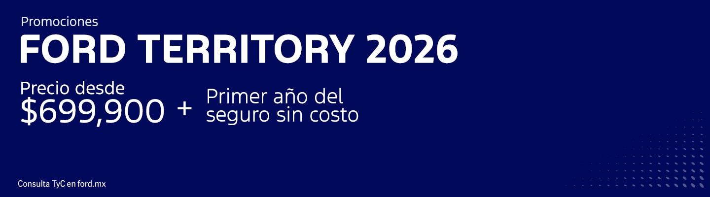 Promociones Ford Territory Híbrida 2026