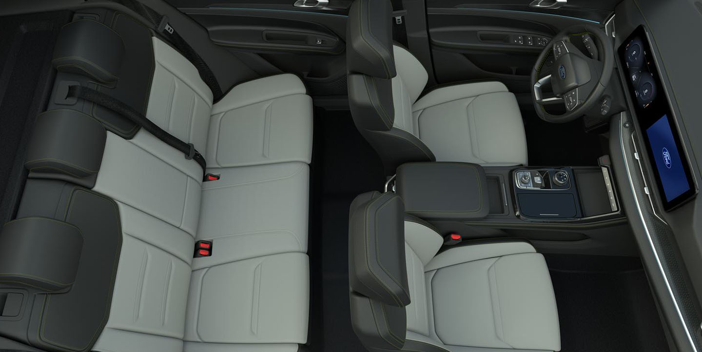 Amplio Espacio Interior y el Gran Equipamiento de la Renovada Ford Territory Híbrida 2026