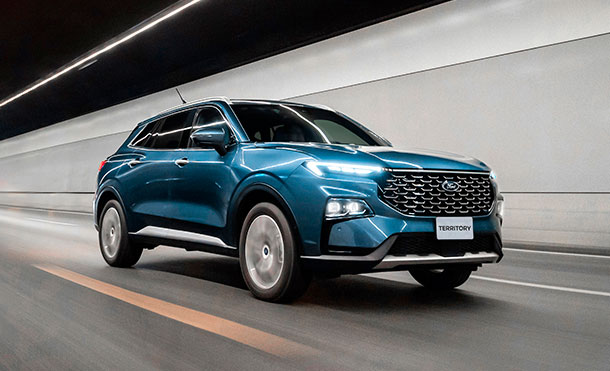 Viaja a bordo de la Nueva Camioneta SUV Ford Territory tanto en ciudad como en carretera