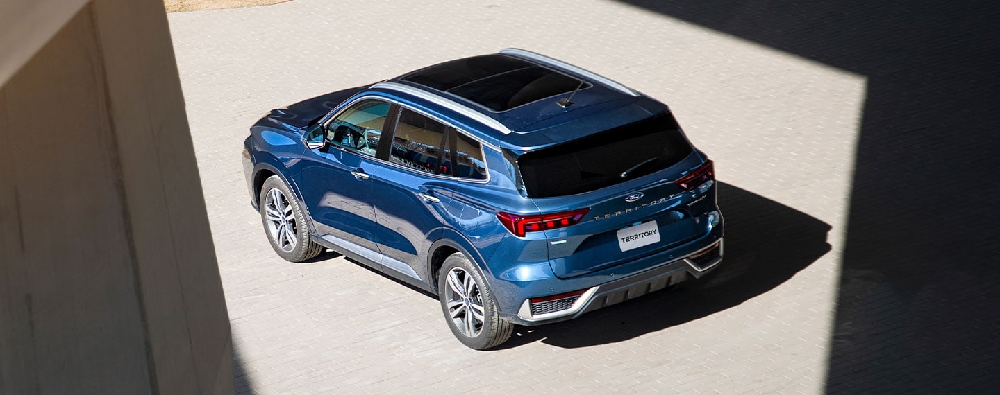 Tecnología Equipada en Camioneta Ford Territory, como Asistencias y Tecnologías de Manejo