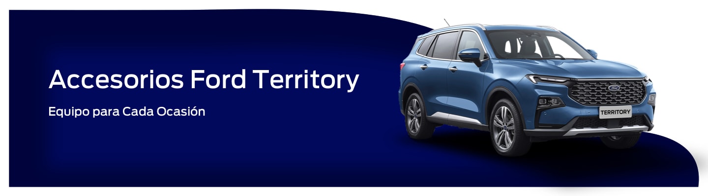 Personaliza tu SUV Ford Territory con los Accesorios Originales disponibles