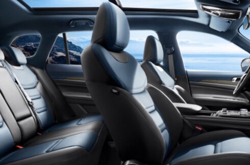 Camioneta SUV Ford Territory 2024 con espacioso Interior y Techo panorámico Vista Roof