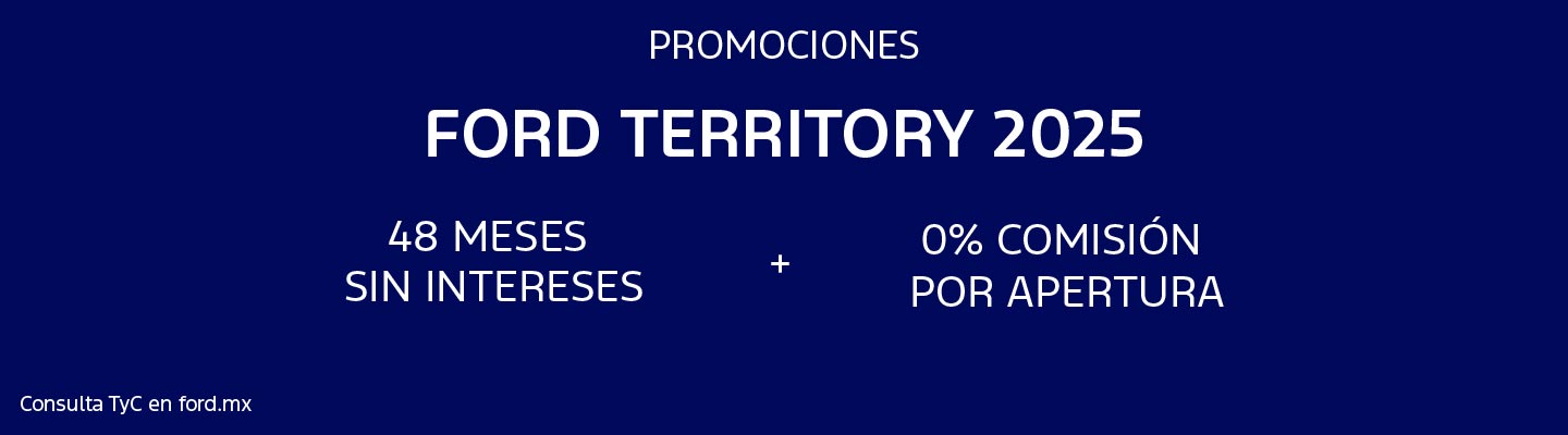 Promociones Ford Territory 2025