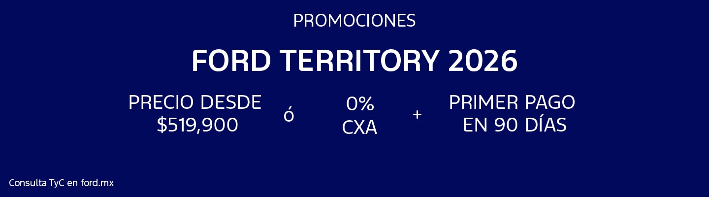 Promociones Ford Territory 2026