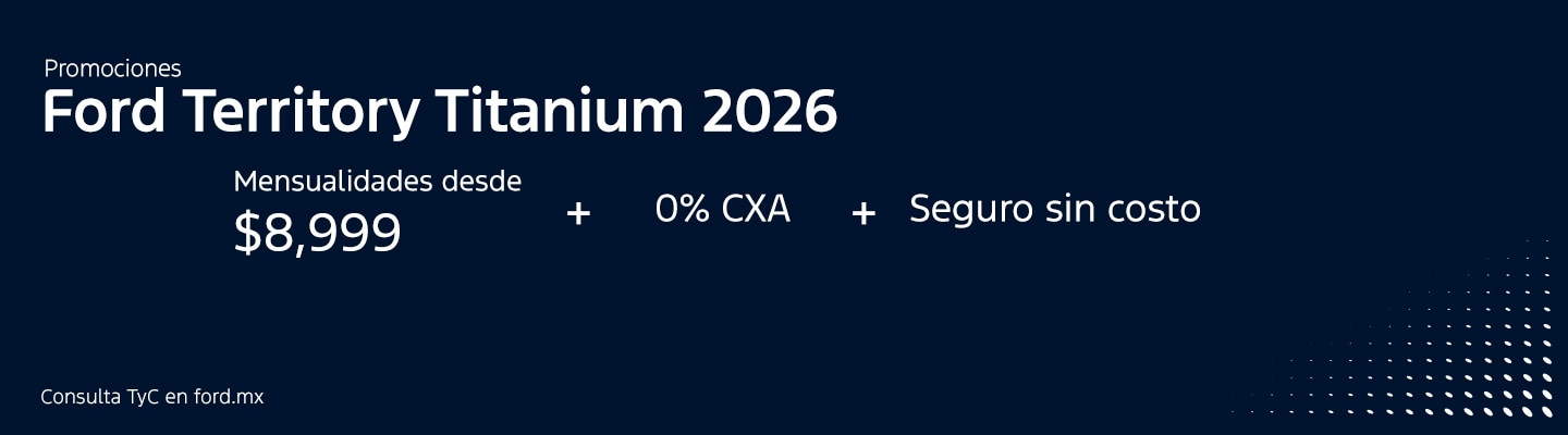 Promociones Ford Territory 2026