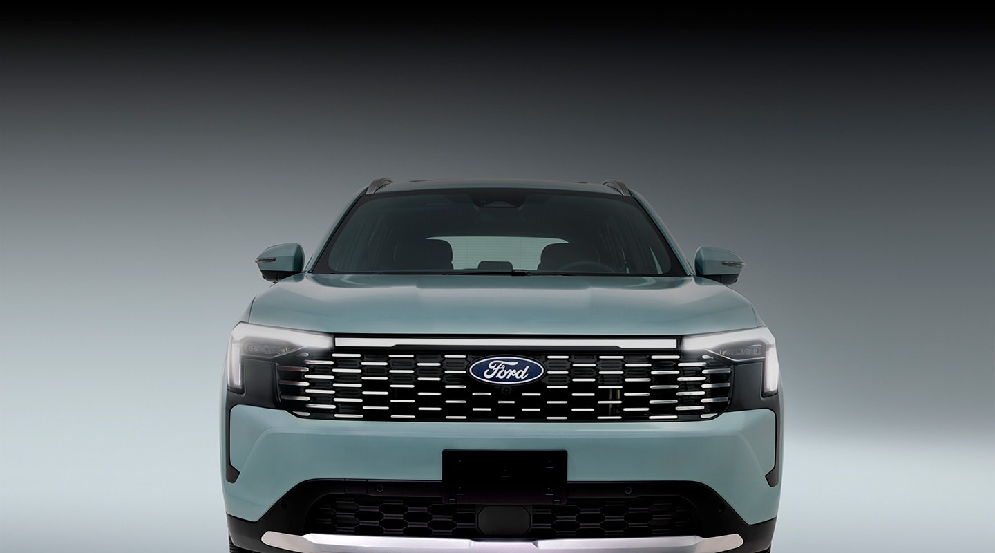 Descubre el nuevo diseño de parrilla y faros LED de Ford Territory 2026, SUV Mediana equipada