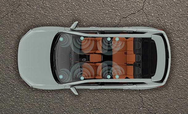 Disfruta cada viaje con Sistema de Sonido 3D Arkamys, equipado en Ford Territory 2026