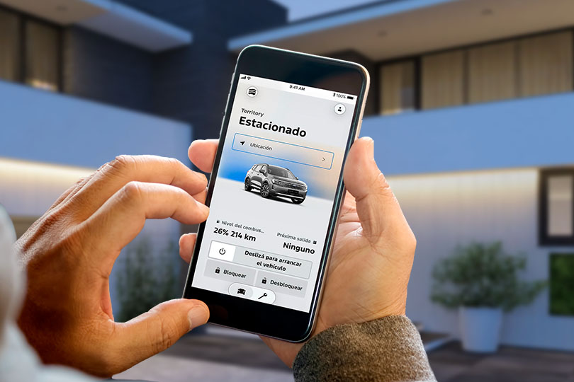 Conoce información y controla tu Ford Territory 2027 con Ford App para Smartphone
