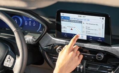 Tecnologia Ford SYNC3 te permite visualizar los mapas de Waze en la pantalla táctil del Vehículo