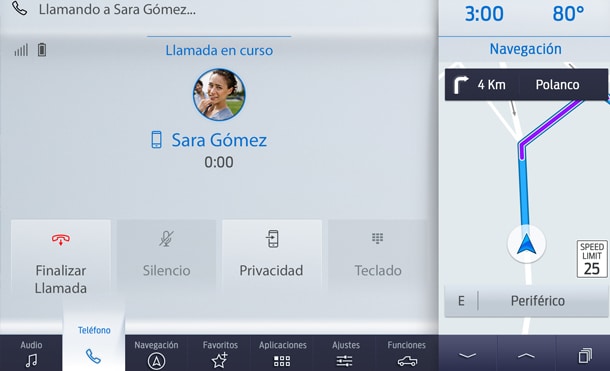 Conoce Reconocimiento de Voz equipado en Sistema de Infotenimiento SYNC4 sólo con decir OK Ford