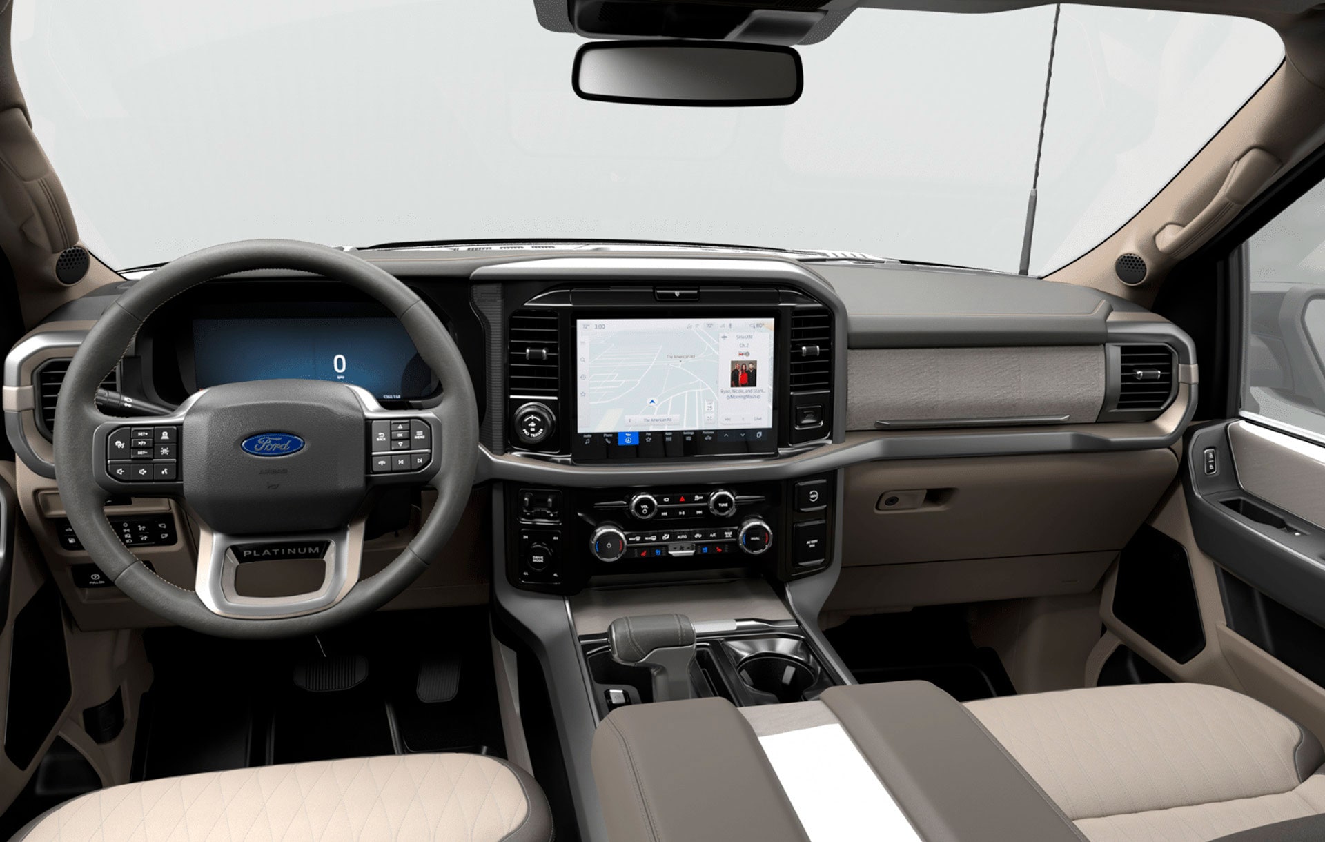 Ford Lobo Híbrida 2026, Camioneta Pickup con Gran Pantalla y Materiales Premium