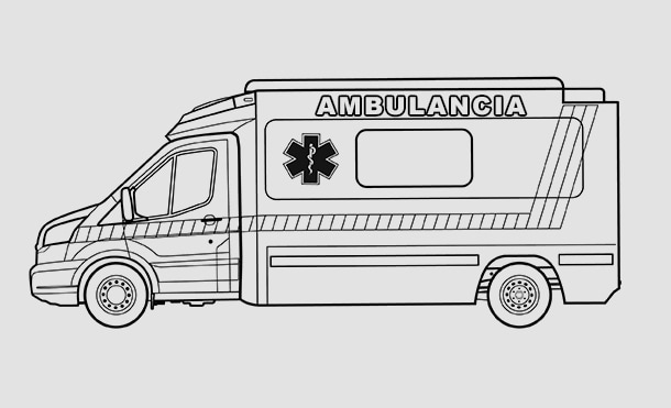 Ford Transit Chasis 2020 con conversión a Ambulancia