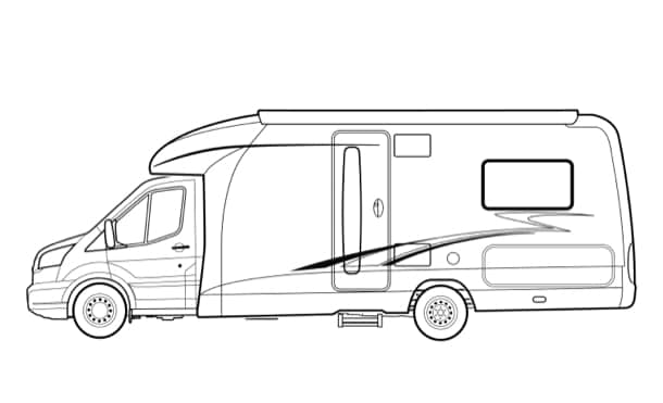 Ford Transit Chasis 2022, Vehículo de Trabajo con Cabina adaptable como Cámper